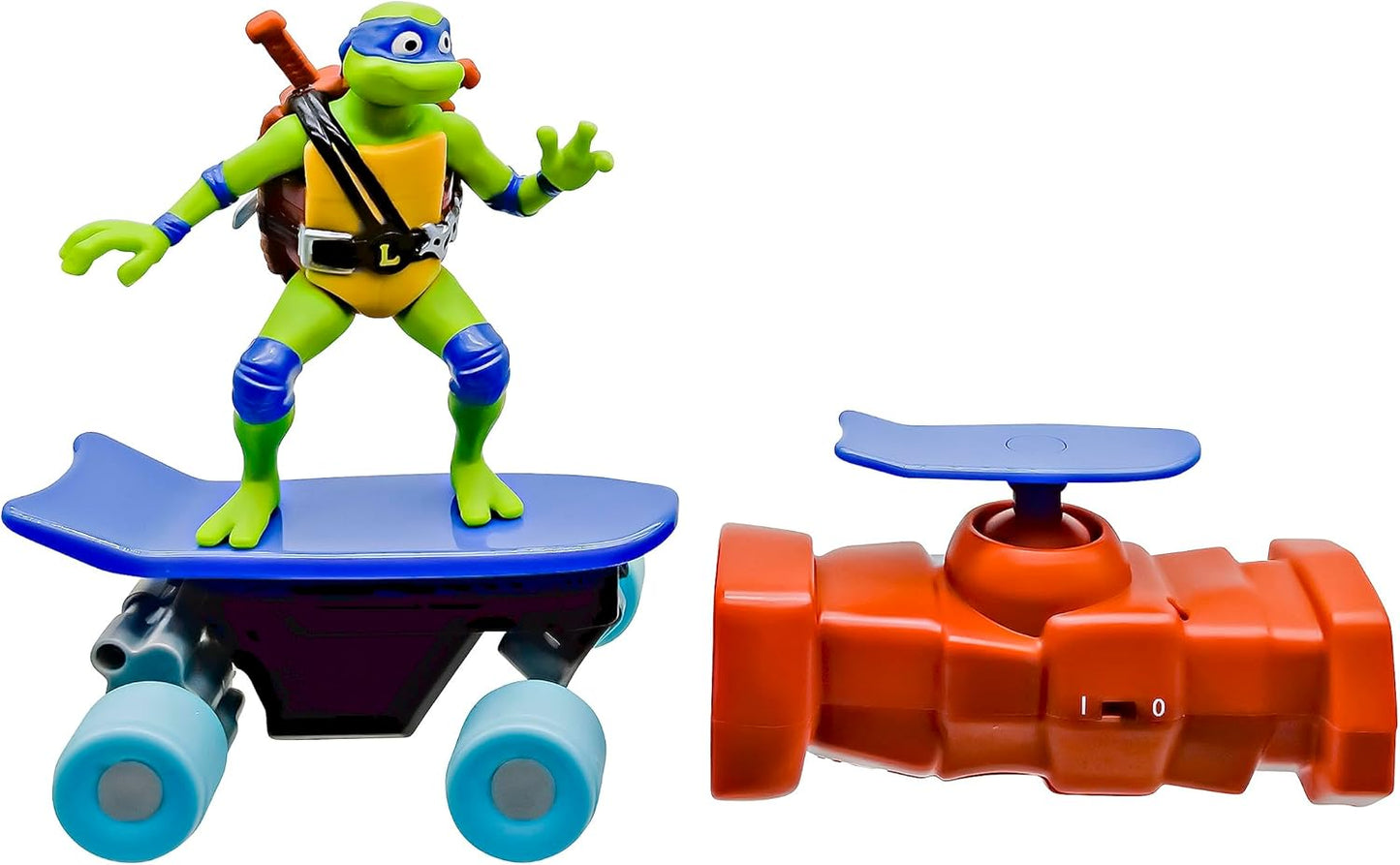 Teenage Mutant Ninja Turtles Toy, Leonardo Half Pipe RC Skate Vehicle, Mutant Mayhem Remote Control TMNT Toy for Kids, Ages 3+ (Copy) - Fashions for Home