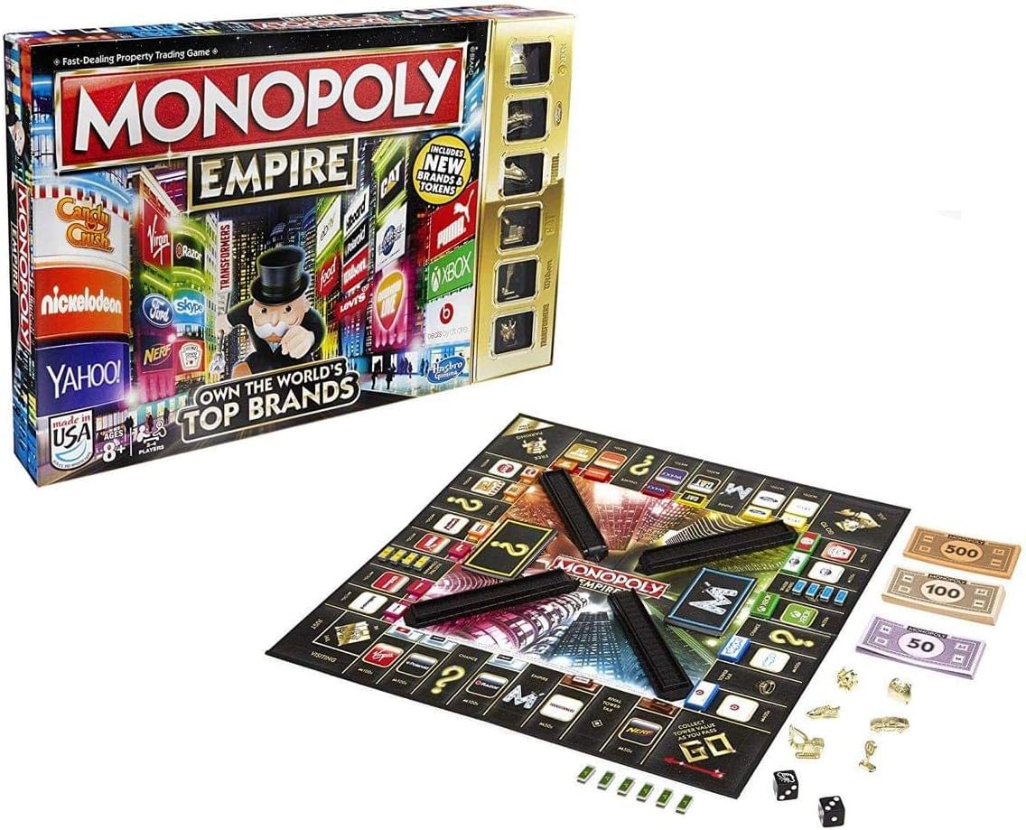 Hasbro Gaming Monopoly Empire Game Fashions for Home