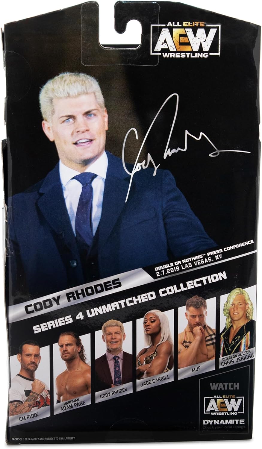 6-Inch Cody Rhodes Figure with Accessories - Fashions for Home