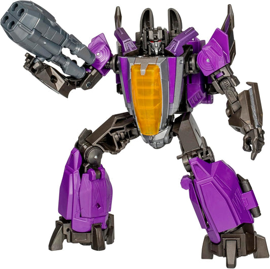 Transformers Toys Studio Series Voyager Class Transformers: War for Cybertron 11 Gamer Edition Skywarp, 6.5-inch Converting Action Figure Fashions for Home