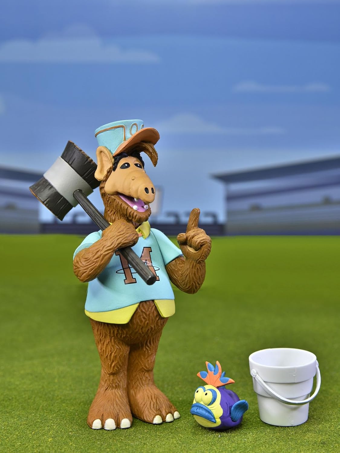 NECA Alf 6" Toony Classic Figure - Alf Baseball
