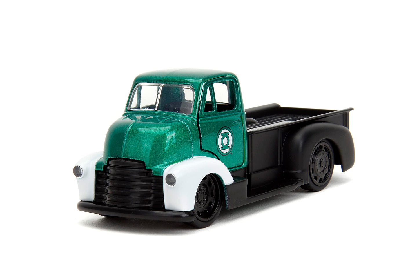 Jada DC Comics 1:32 1952 Chevrolet COE Pickup Die-Cast Car & 1.65" Green Lantern Figure Fashions for Home