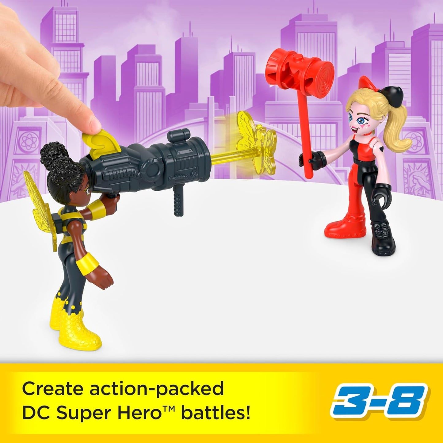 Imaginext DC Super Friends Rivals pack 8-Piece Figures & Accessories Set Fashions for Home