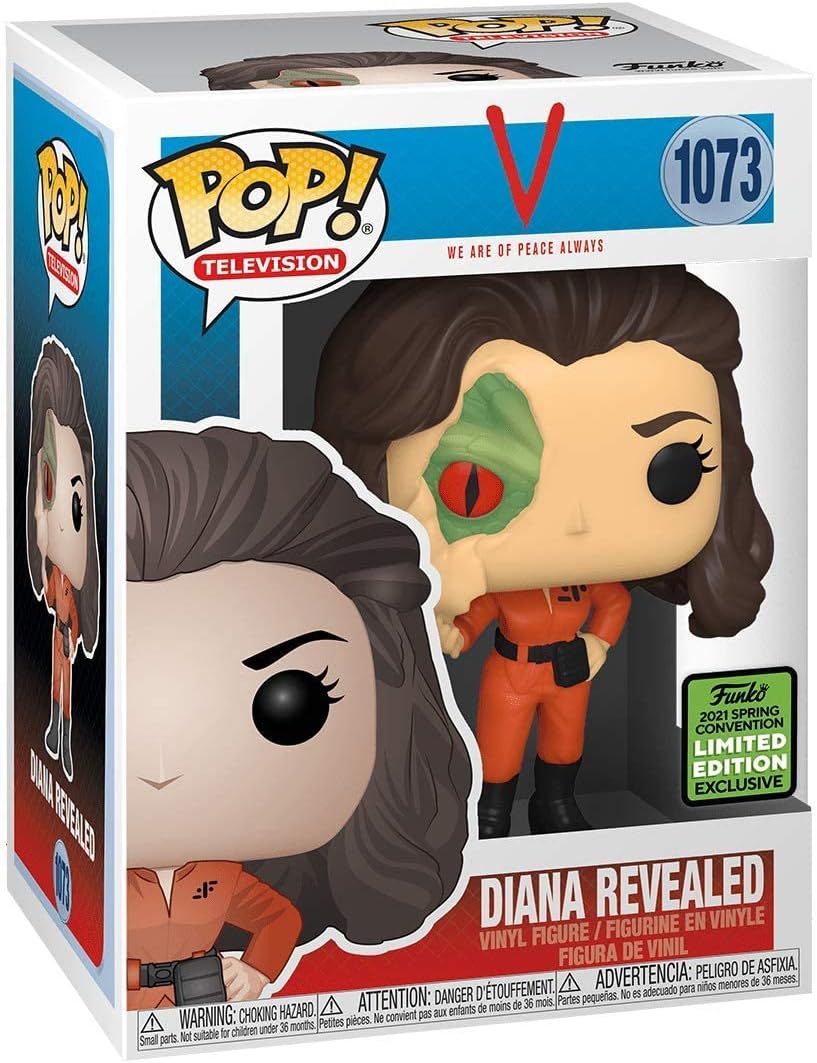 Funko POP Diana with Lizard Face ECCC 2021 Spring Convention Exclusive Action Figure