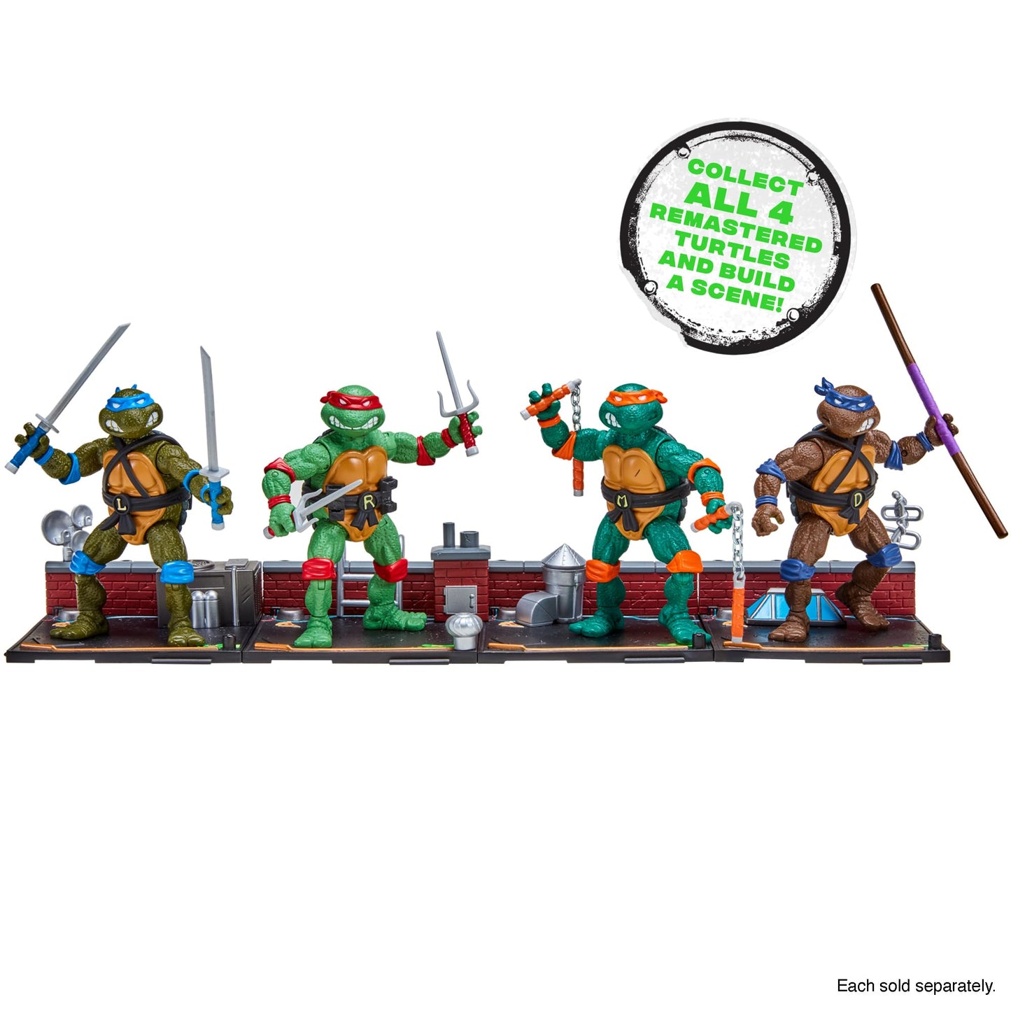 Teenage Mutant Ninja Turtles: 4” Remastered Michelangelo Fashions for Home