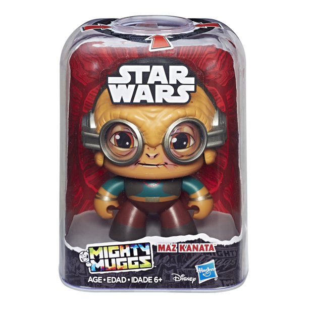 Star Wars Mighty Muggs Maz Kanata #15  Includes 3.75 inch Action Figure Fashions for Home