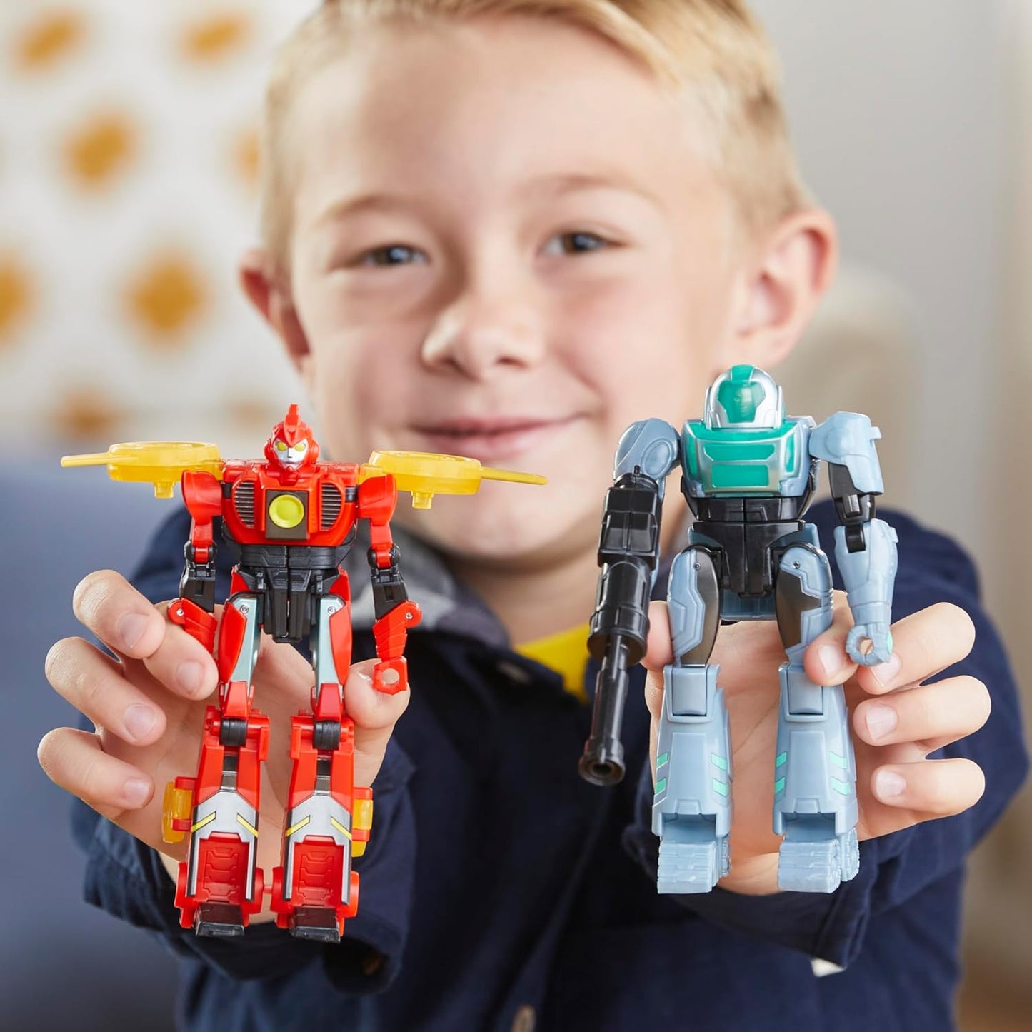 Transformers Toys EarthSpark Cyber-Combiner Terran Twitch and Robby Malto Action Figures Fashions for Home
