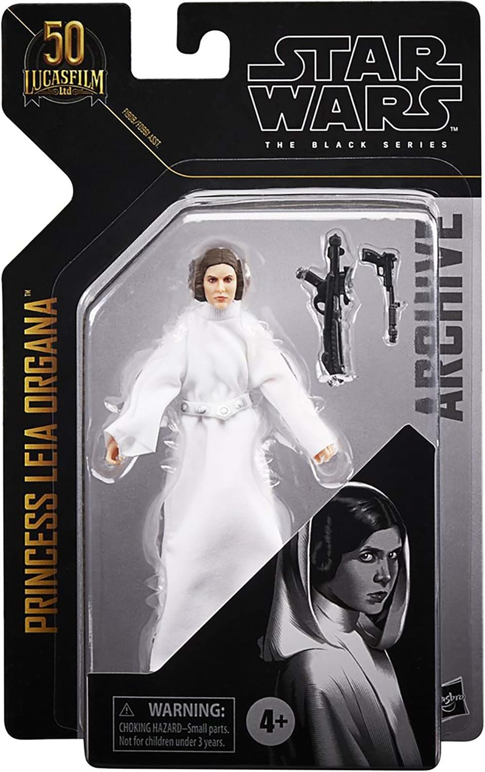 STAR WARS The Black Series Archive Collection Princess Leia Organa 6-Inch-Scale A New Hope Lucasfilm 50th Anniversary Figure,F1908