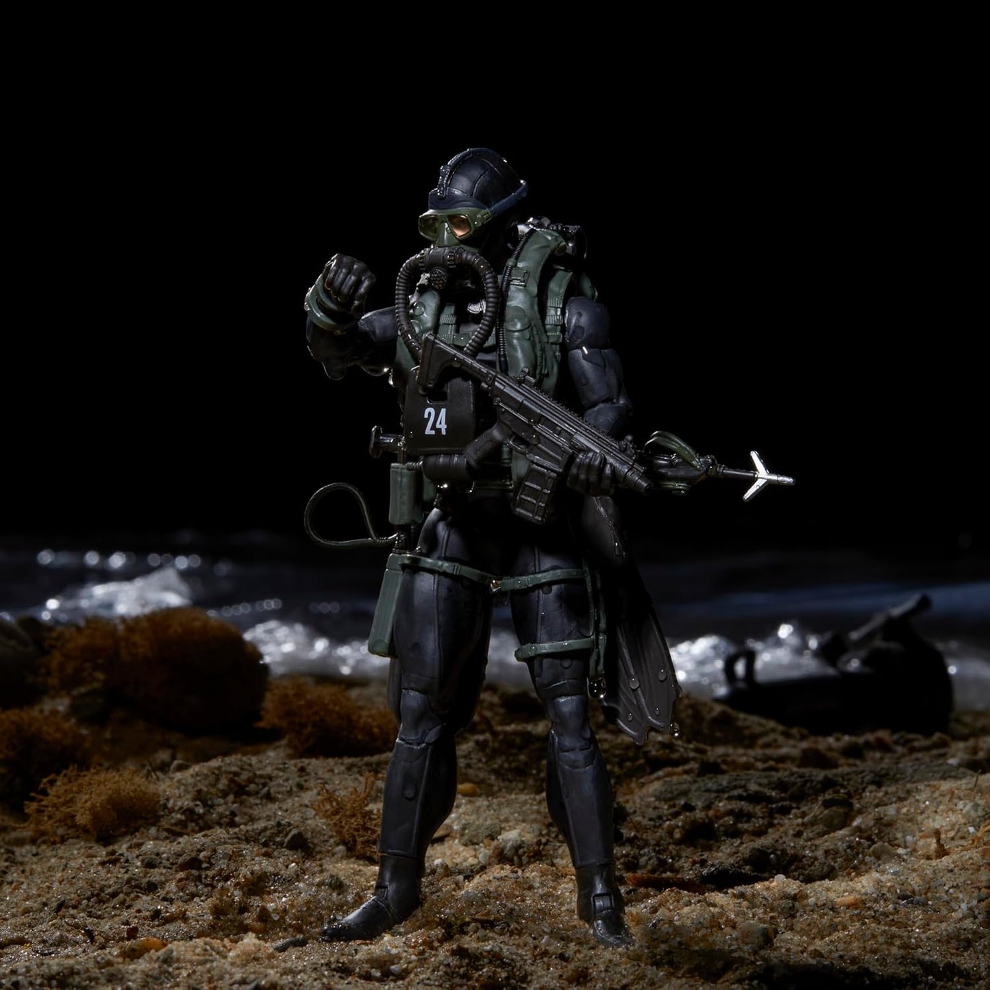G.I. Joe Classified Series 60th Anniversary Action Sailor - Recon Diver, Collectible 6-Inch Action Figure with 17 Accessories