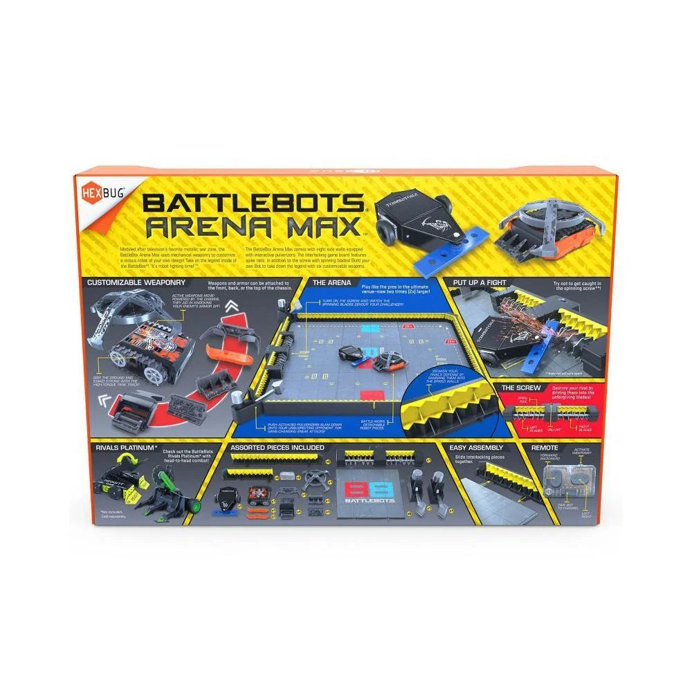 HEXBUG BattleBots Arena MAX  Multiplayer Robot Board Game for Kids  Remote Control Toy  Batteries Included  for Boys and Girls Ages 8 and Up Fashions for Home