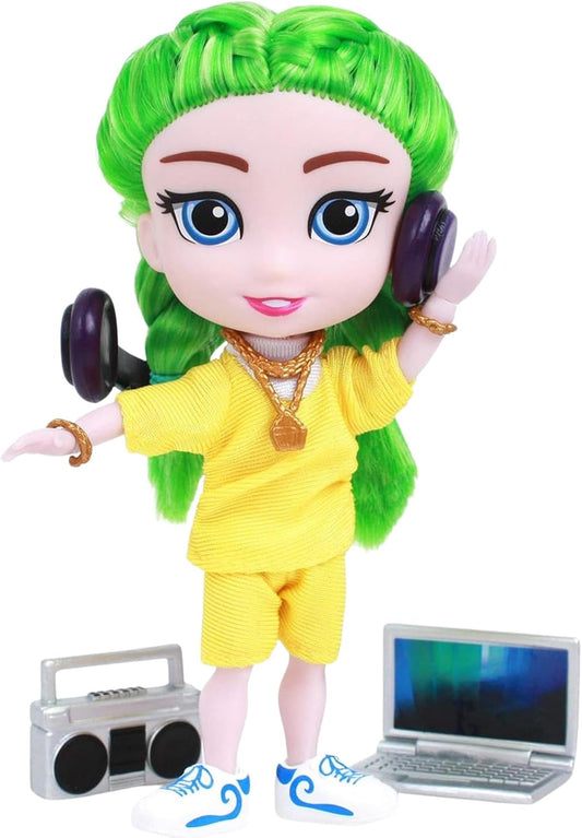 The Loyal Subjects - for Keeps - Ella Girl with Cupcake Keepsake Lime Hair 5" Fashions for Home