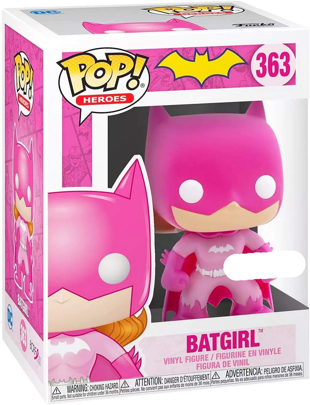 Funko POP! Heroes #363 - Batgirl [Pink Cancer Awareness] Exclusive