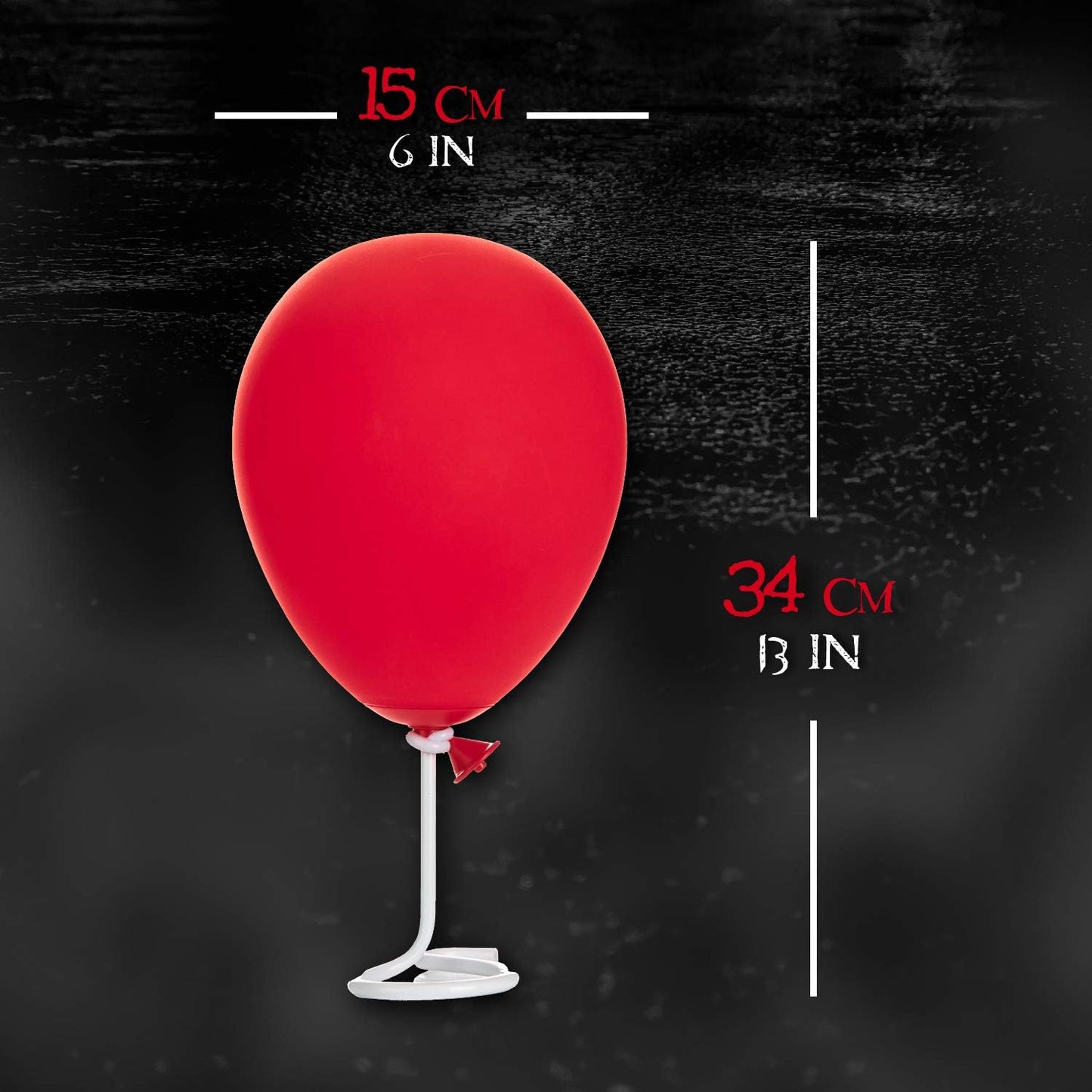 Pennywise Red Balloon Lamp - Pennywise Merchandise - Fashions for Home