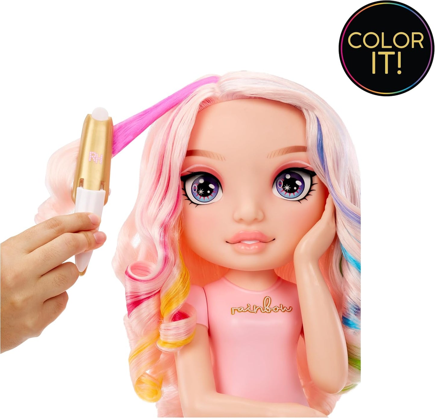 Rainbow High Bella 13” Styling Head 4 in 1 Playset Fashions for Home