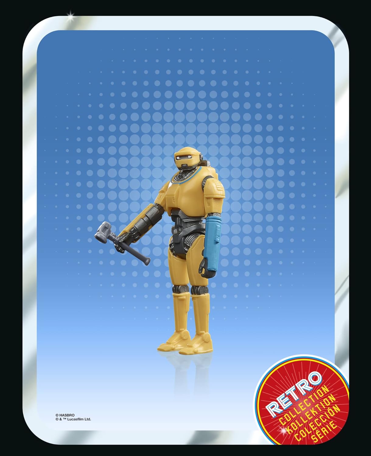 STAR WARS Retro Collection NED-8 Toy 3.75-Inch-Scale OBI-Wan Kenobi Collectible Action Figure, Toys for Kids Ages 4 and Up, Multicolored, F5774