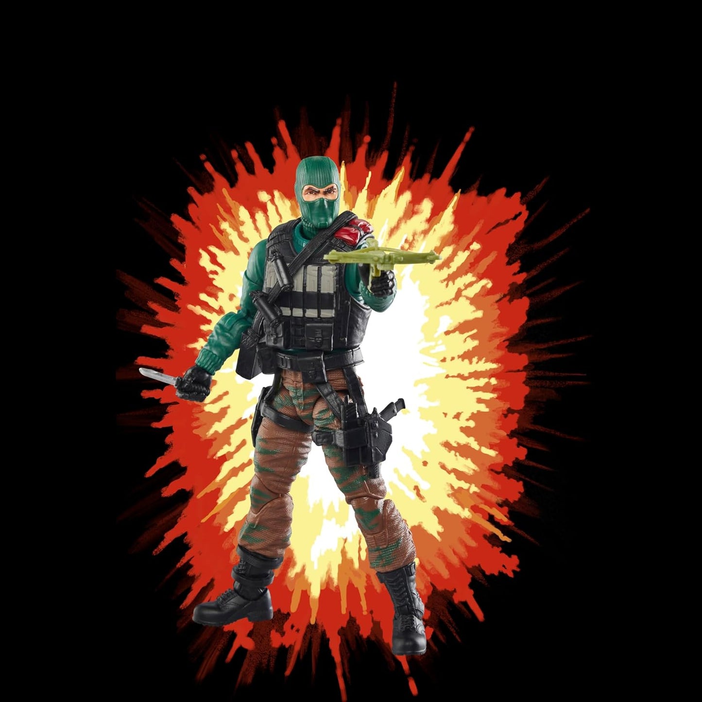 G.I. Joe Classified Series Retro Cardback Beach Head, Collectible 6-Inch Action Figure with 10 Accessories