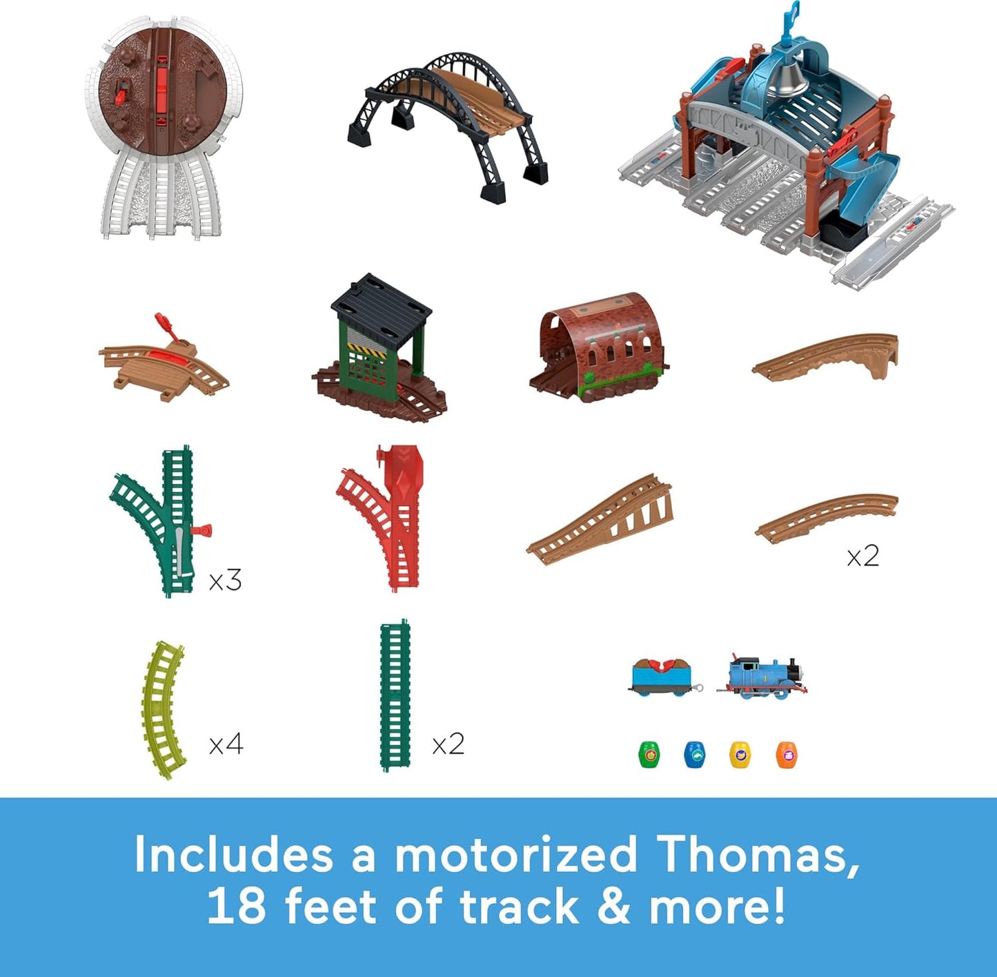 Fisher Price - Thomas & Friends Load & Launch Barrel Delivery Set