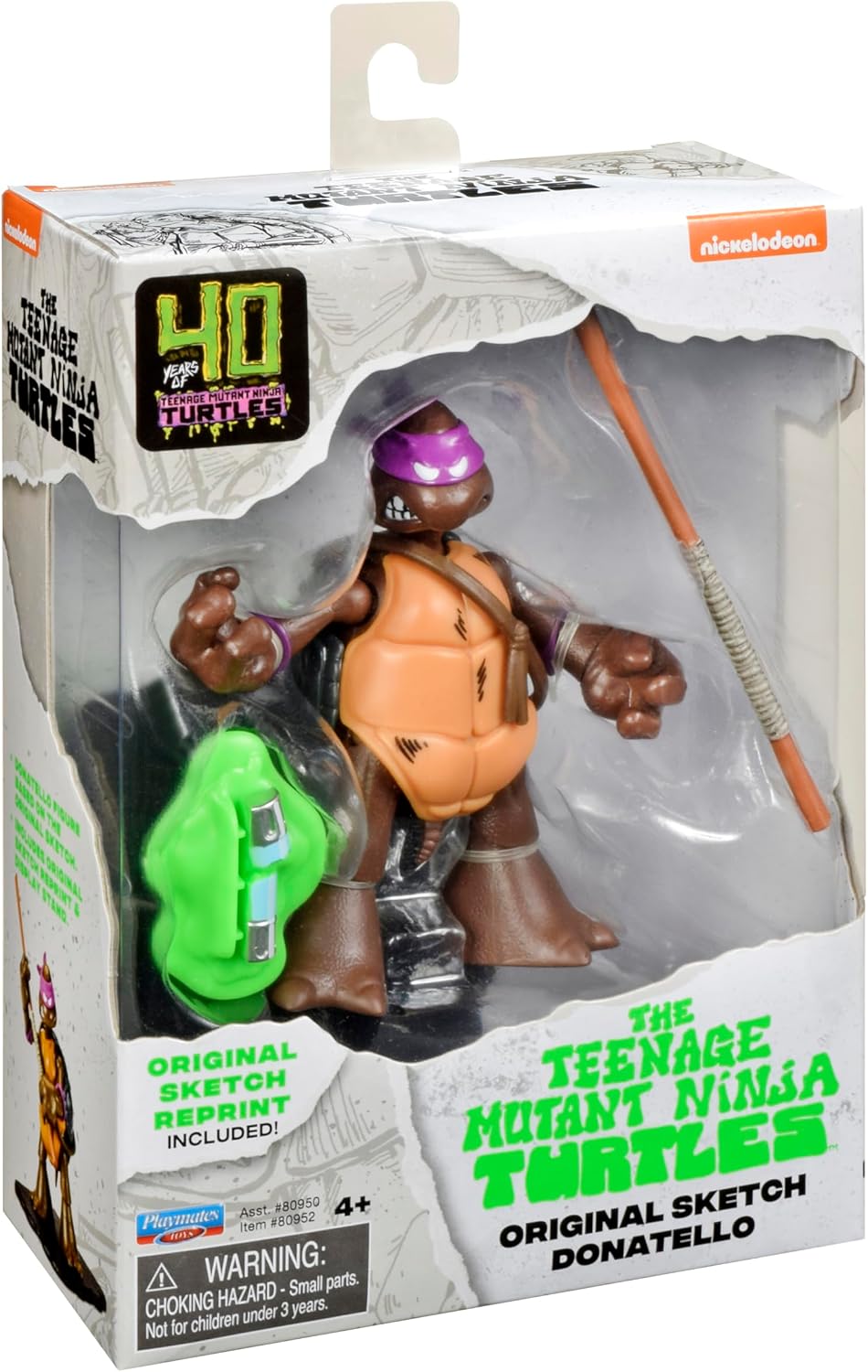 Teenage Mutant Ninja Turtles Donatello 5” Action Figure 80952 Fashions for Home