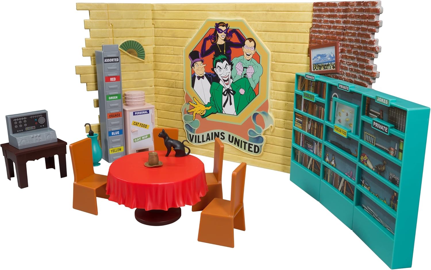 DC McFarlane Toys Retro - Batman '66: Villains Lair Fashions for Home