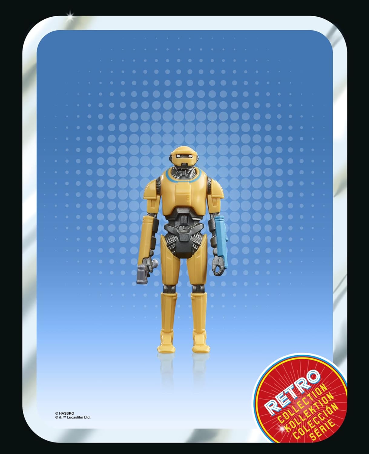 STAR WARS Retro Collection NED-8 Toy 3.75-Inch-Scale OBI-Wan Kenobi Collectible Action Figure, Toys for Kids Ages 4 and Up, Multicolored, F5774