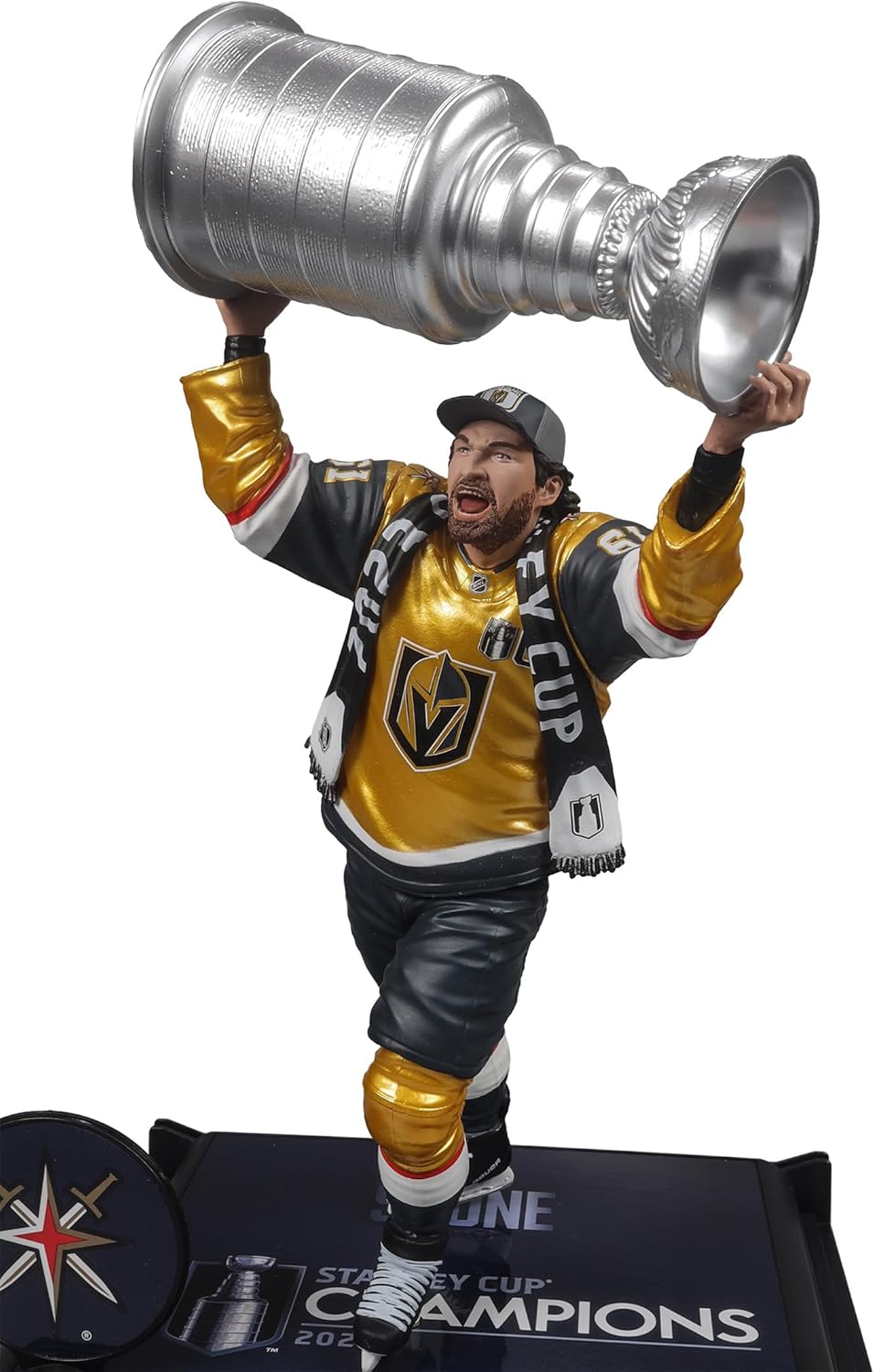 McFarlane Toys - Mark Stone w/Stanely Cup (Vegas Golden Knights) NHL 7in Posed Figure McFarlane's SportsPicks