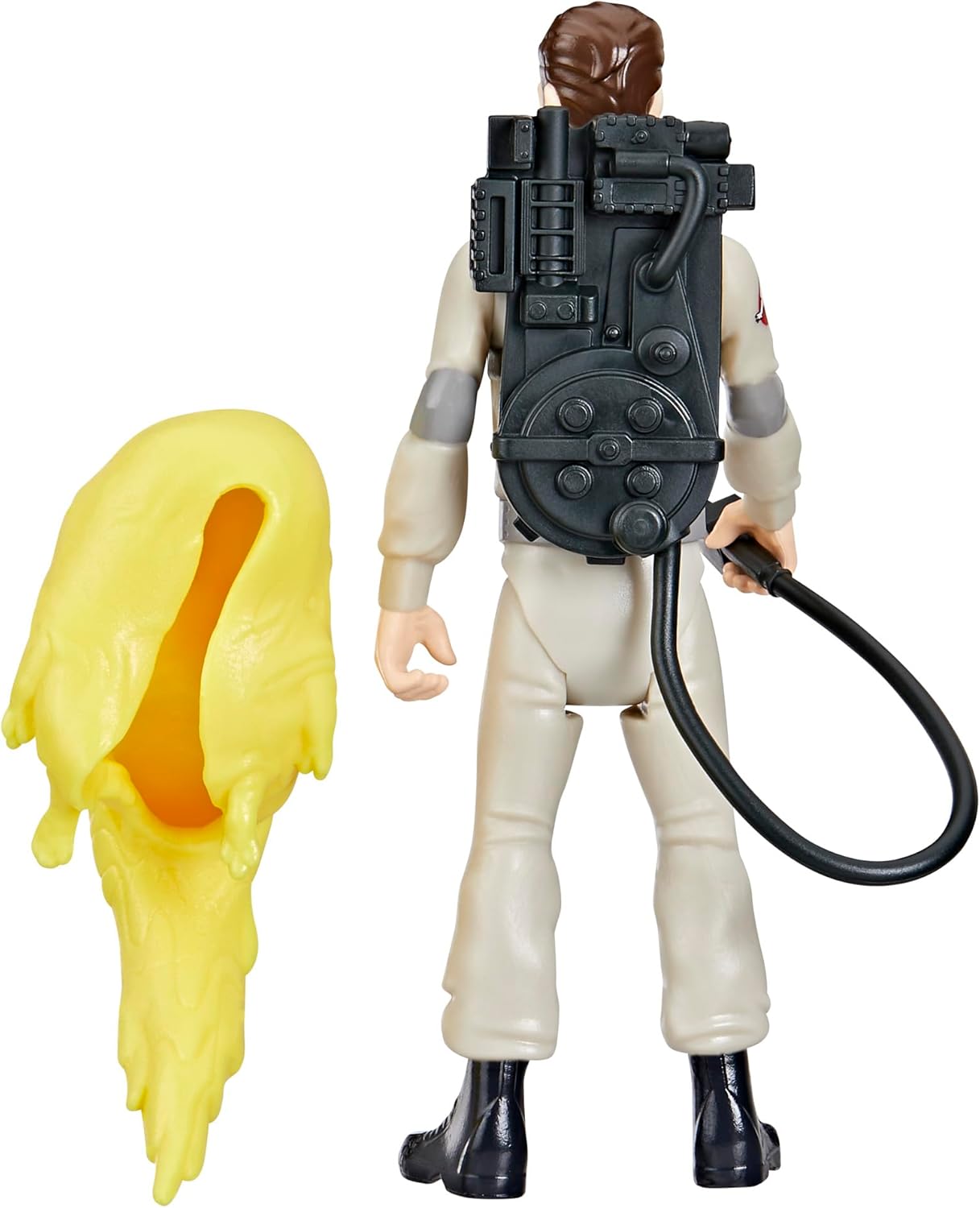 Ghostbusters Fright Features Gary Grooberson Action Figure with Ecto-Stretch Tech Pukey Ghost Toy Accessory, Toys for Kids Ages 4+