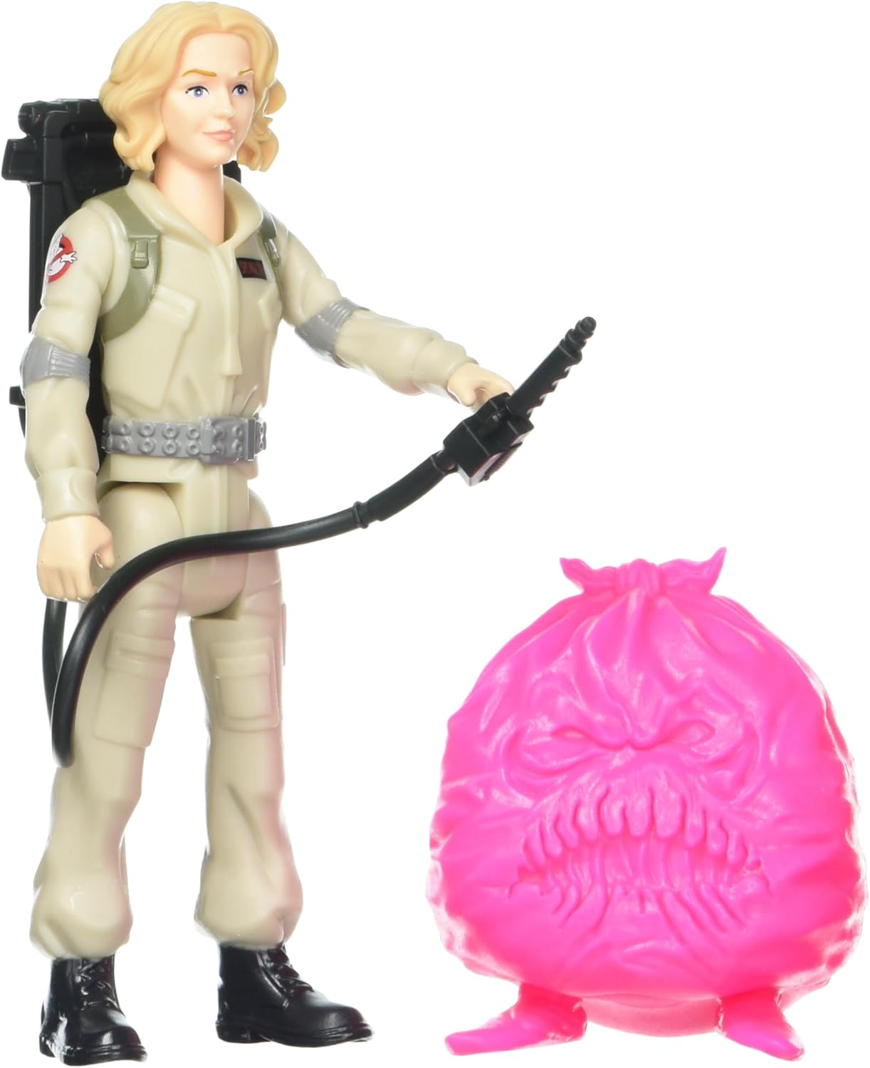 Ghostbusters Fright Features Callie Spengler Action Figure with Ecto-Stretch Tech Possessor Ghost Toy Accessory, Toys for Kids Ages 4+