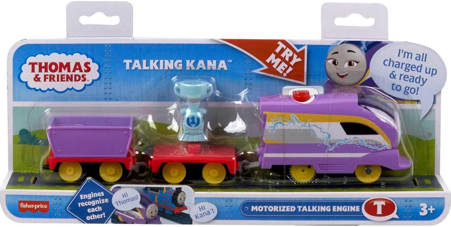 Thomas & Friends Talking Kana Toy Train Play Vehicle, Motorized Engine with Phrases & Sounds