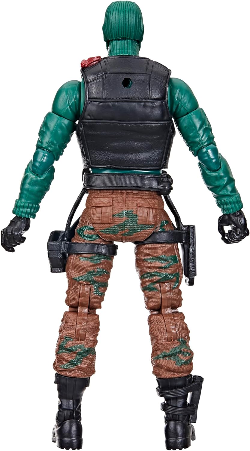 G.I. Joe Classified Series Retro Cardback Beach Head, Collectible 6-Inch Action Figure with 10 Accessories
