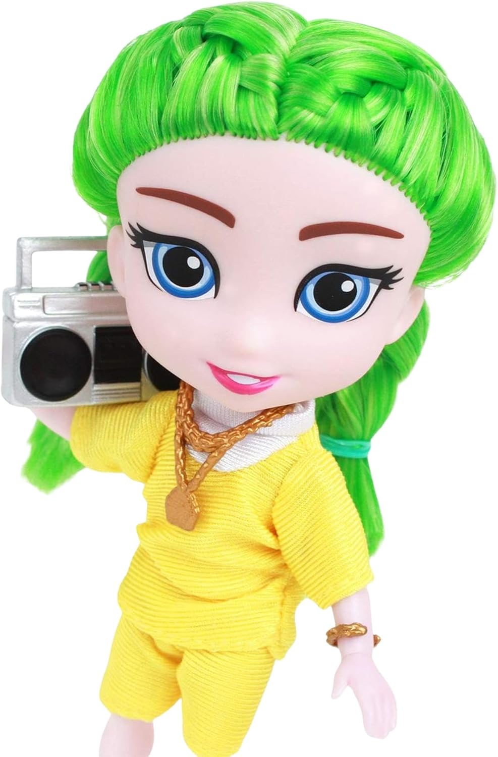 The Loyal Subjects - for Keeps - Ella Girl with Cupcake Keepsake Lime Hair 5" Fashions for Home