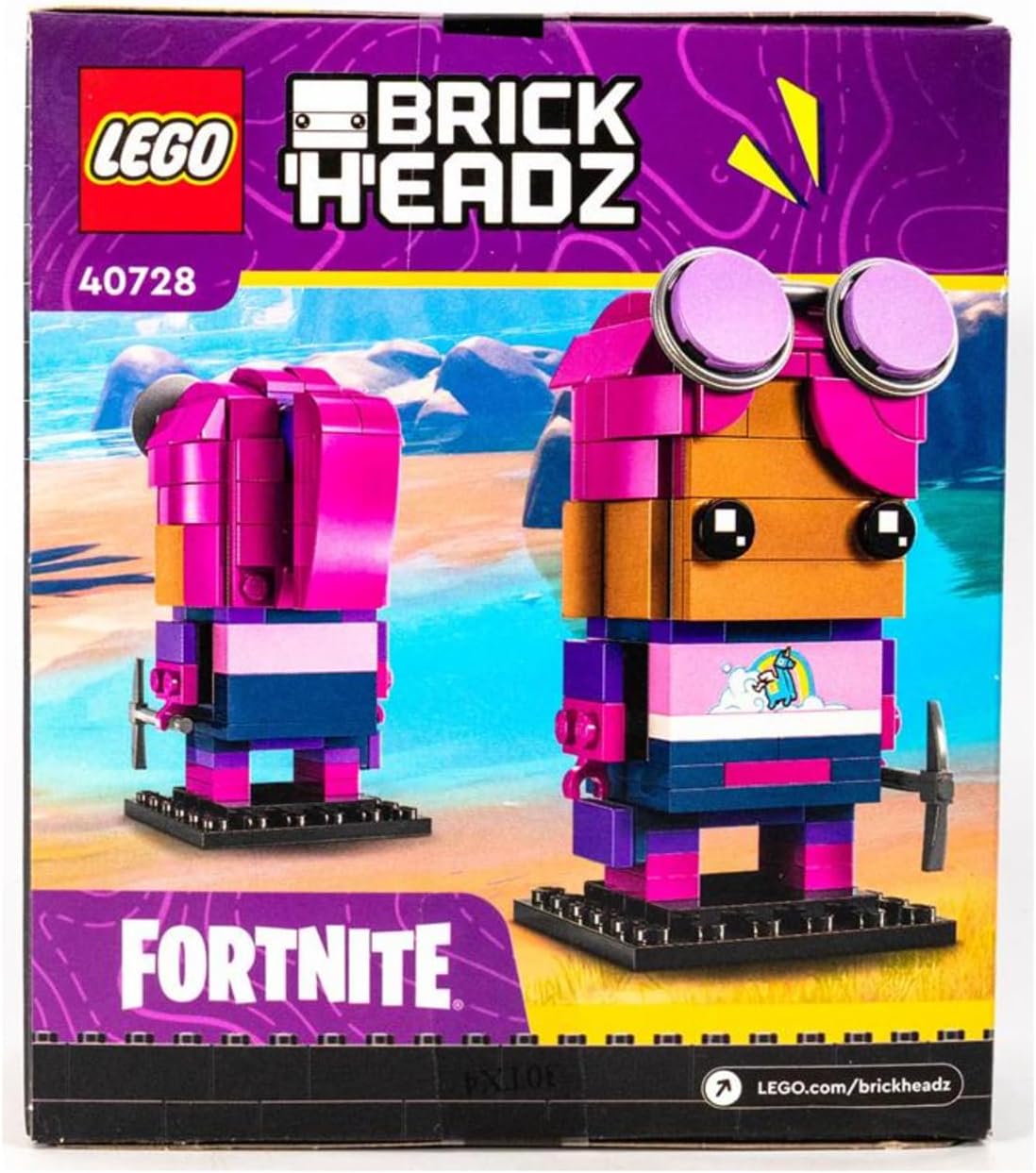 LEGO Fortnite Brickheadz Brite Bomber 40728 (151 Pieces) Building Set for Fans Aged 10 and Up