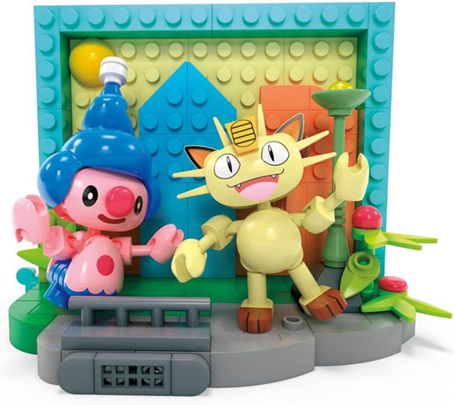 Mega Pokemon Build Them Country Scene. (Town Scene)