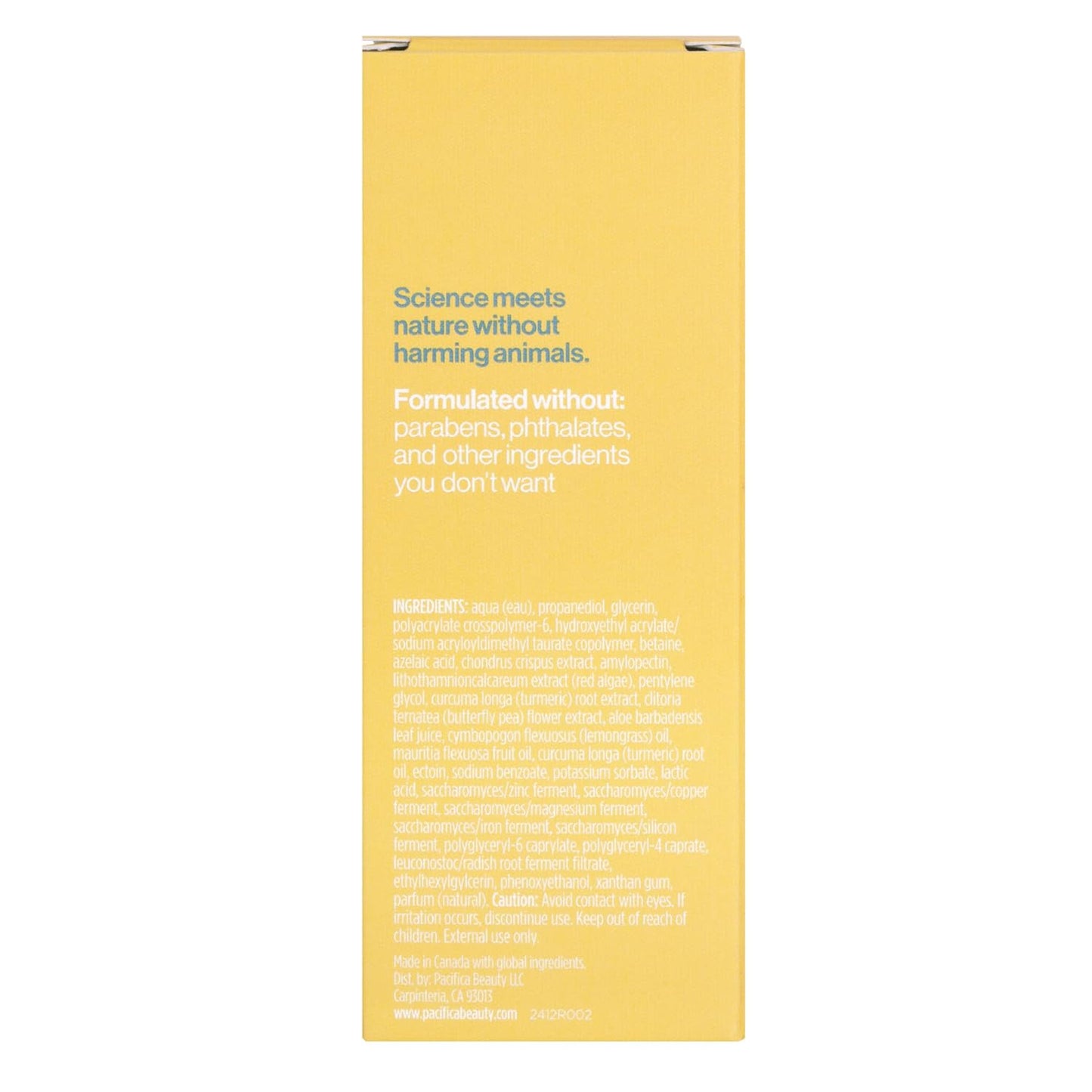 Pacifica Comfort Space Calming Face Mask for Sensitive Skin, Redness Relief Hydrating Facial Mask with Azelaic Acid & Turmeric, Soothes Irritation & Dryness, Vegan Skincare, 2 Fl Oz