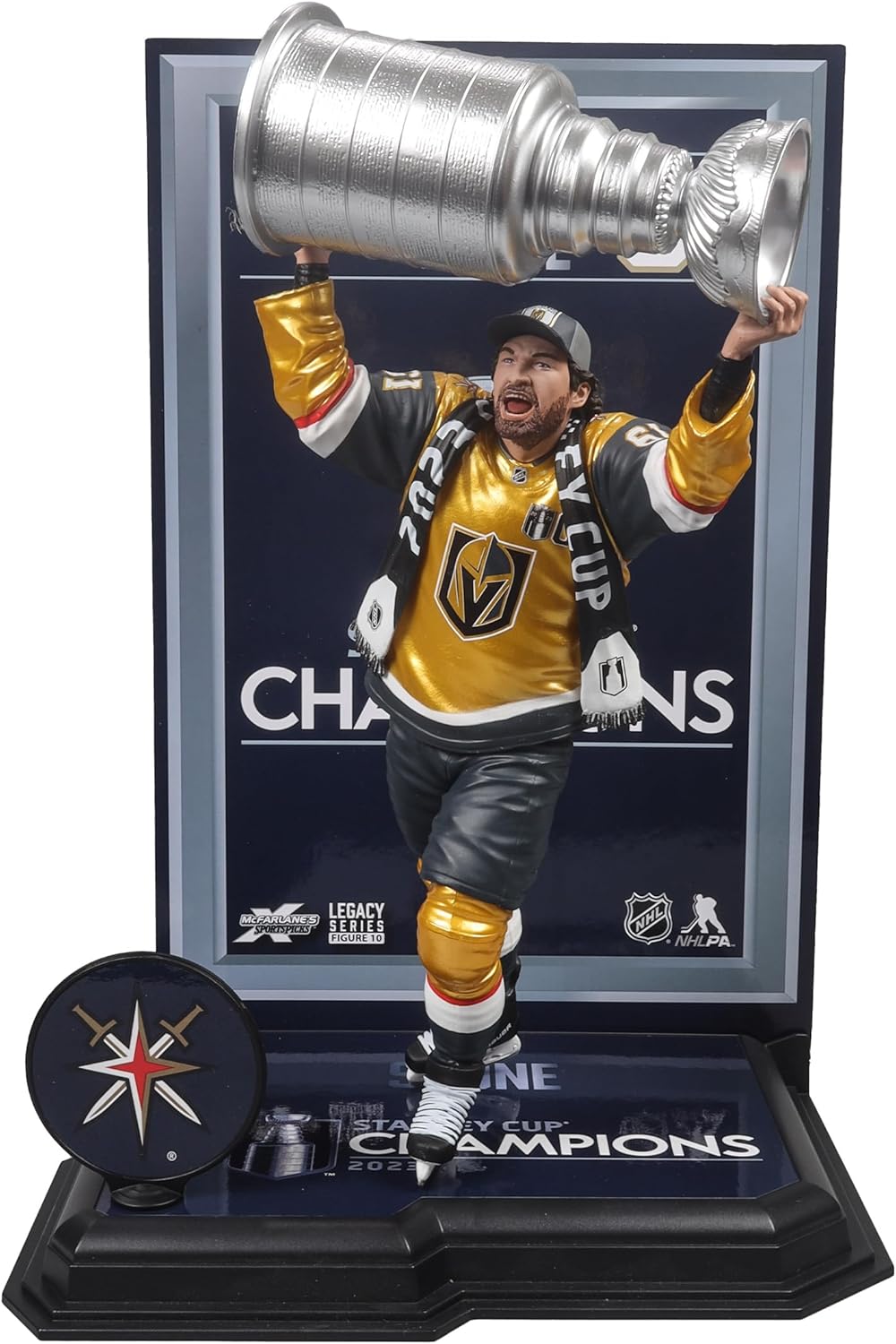 McFarlane Toys - Mark Stone w/Stanely Cup (Vegas Golden Knights) NHL 7in Posed Figure McFarlane's SportsPicks