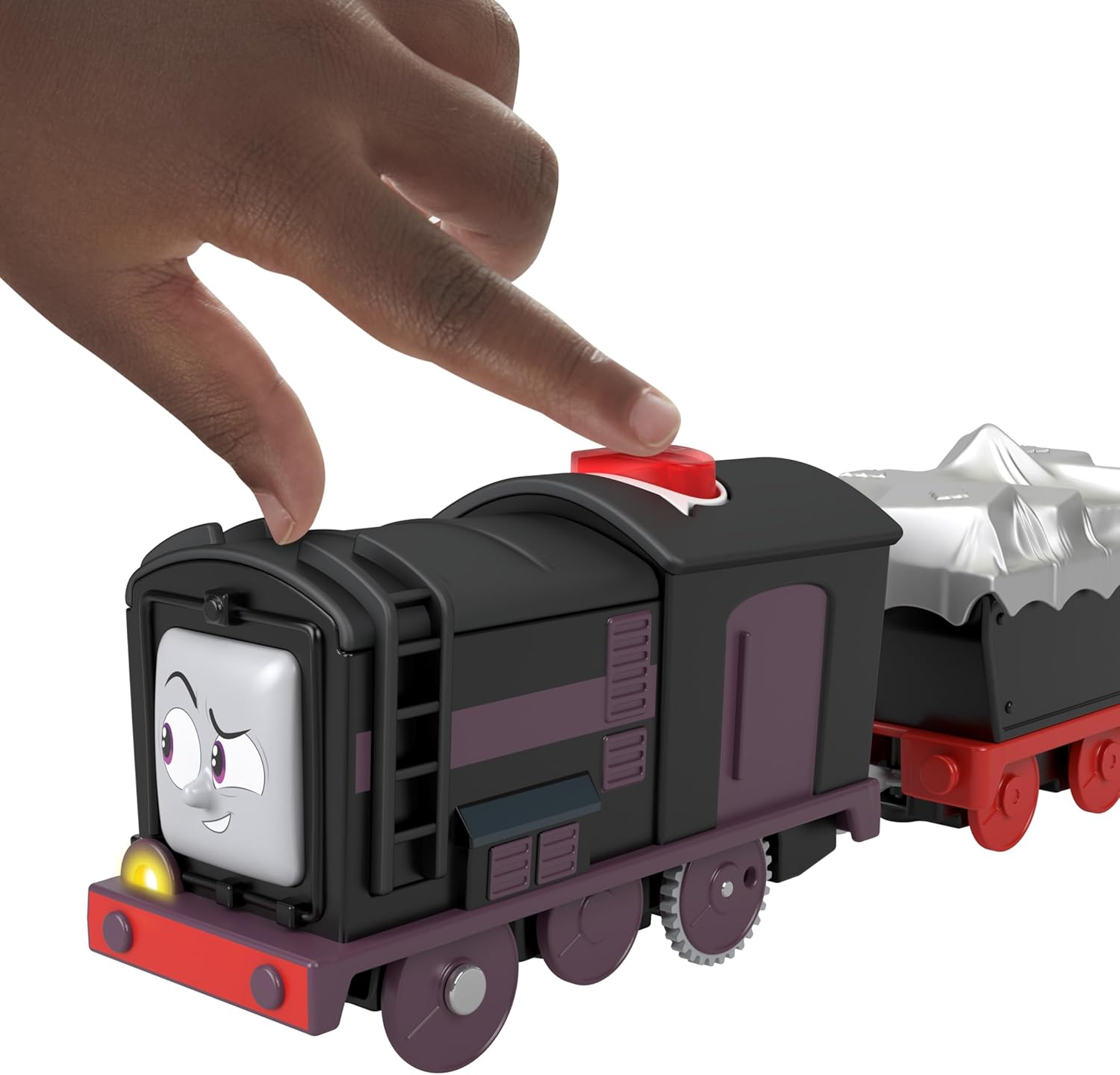 Thomas & Friends Motorized Toy Train Talking Diesel Engine with Sounds & Phrases for Kids 3+ Years, HYR79