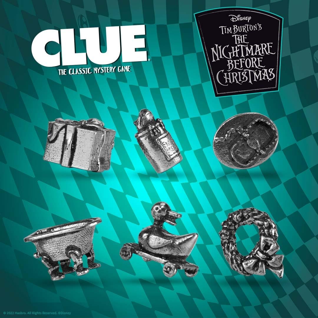 Clue Disney Tim Burton’s The Nightmare before Christmas Board Game Fashions for Home