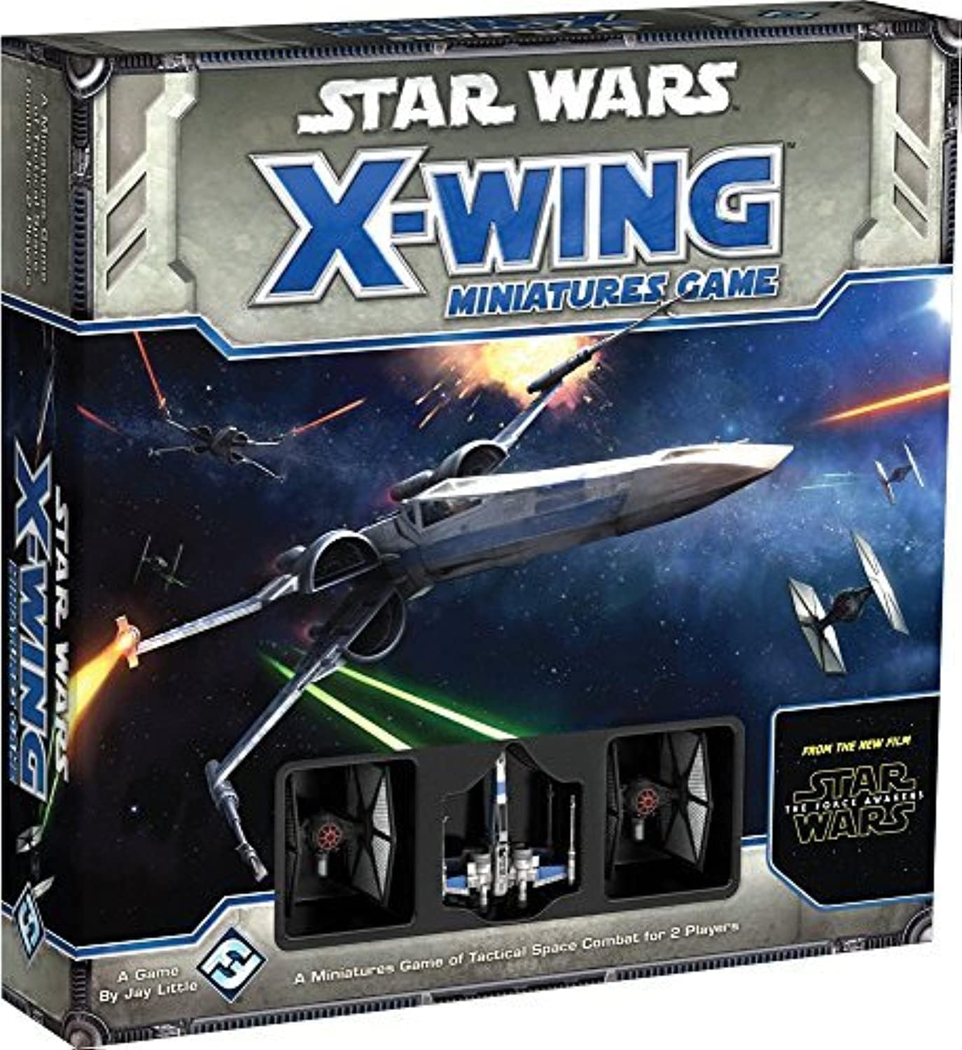 Star Wars X-Wing 1st Edition Miniatures Game The Force Awakens CORE SET - Epic Space Battles! Strategy Game for Kids & Adults, Ages 14+, 2 Players, 30-45 Minute Playtime, Made by Atomic Mass Games