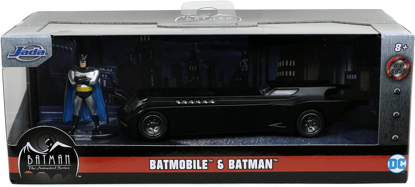 Jada Toys DC Comics Batman: The Animated Series & Batmobile 1:32 Die - Cast Vehicle with Figure