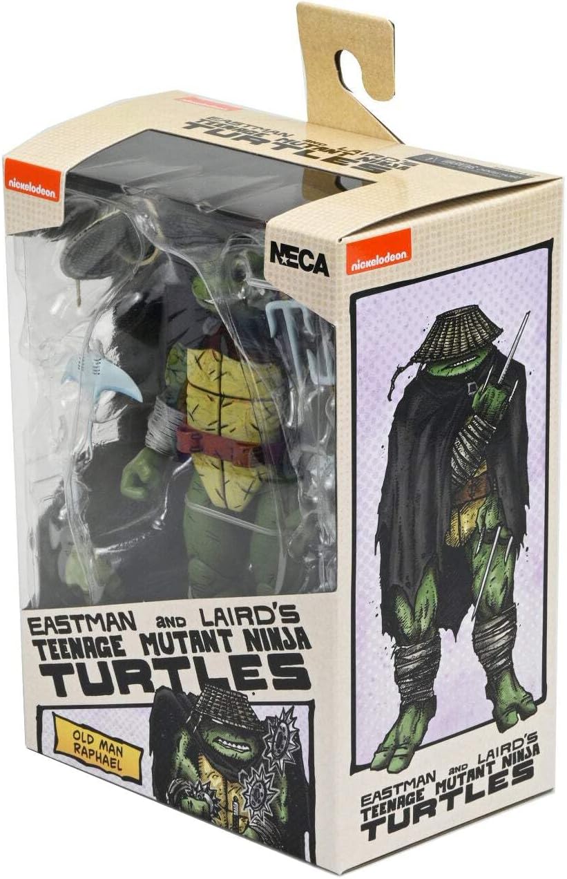NECA - Teenage Mutant Ninja Turtles (Mirage Comics) - Old Man Raphael 7" Scale Action Figure
