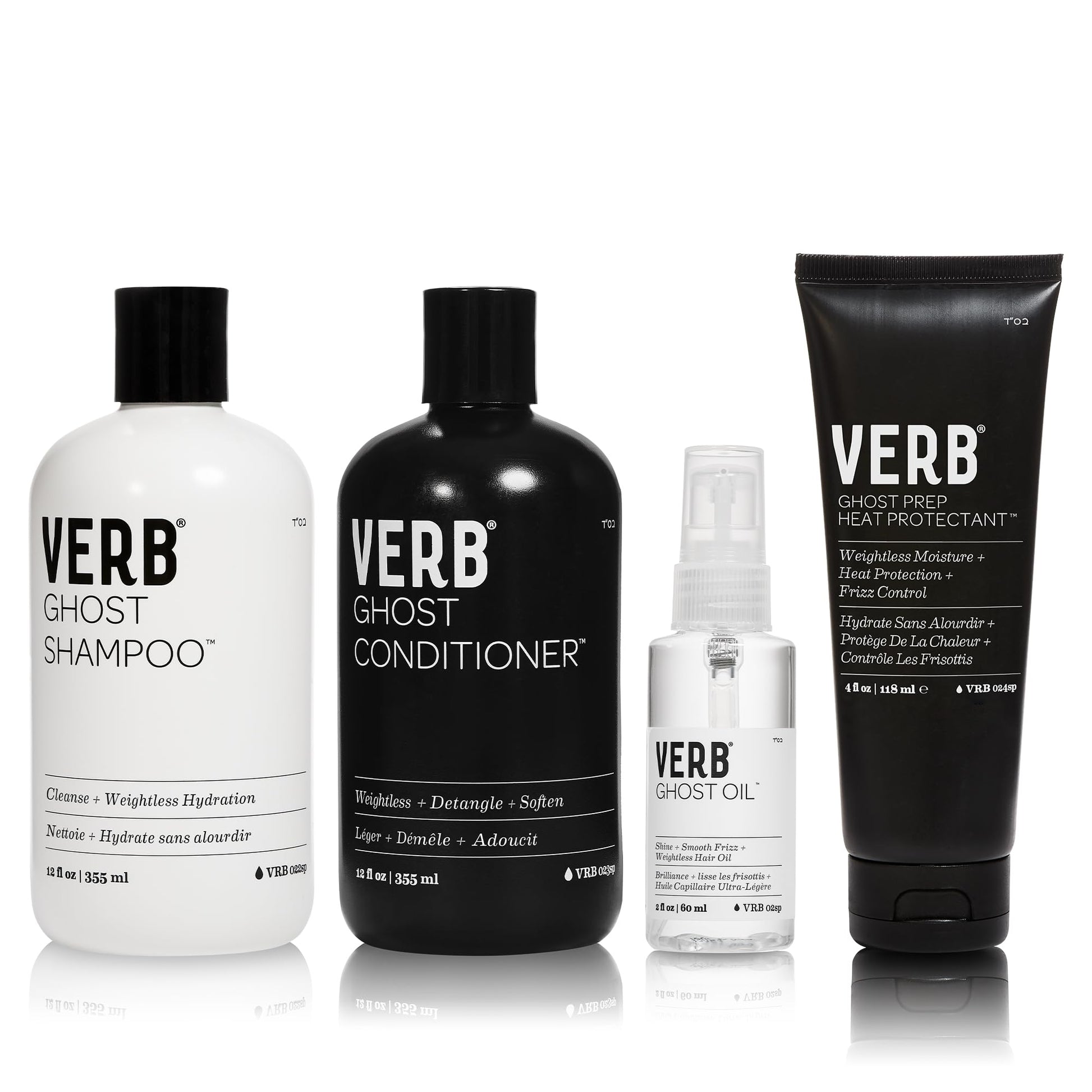 VERB Ghost Primer Heat Protectant - Infused with Morgina Oil - Frizz Control Heat Styling Cream - Vegan, No Parabens or Harmful Sulfates