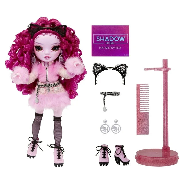 Rainbow Vision COSTUME BALL Shadow High – Lola Wilde (Pink) Fashion Doll. 11 inch Were-cat Themed Costume and Accessories. Toys for Kids, Great Gift for Kids 6-12 Years Old & Collectors - Fashions for Home