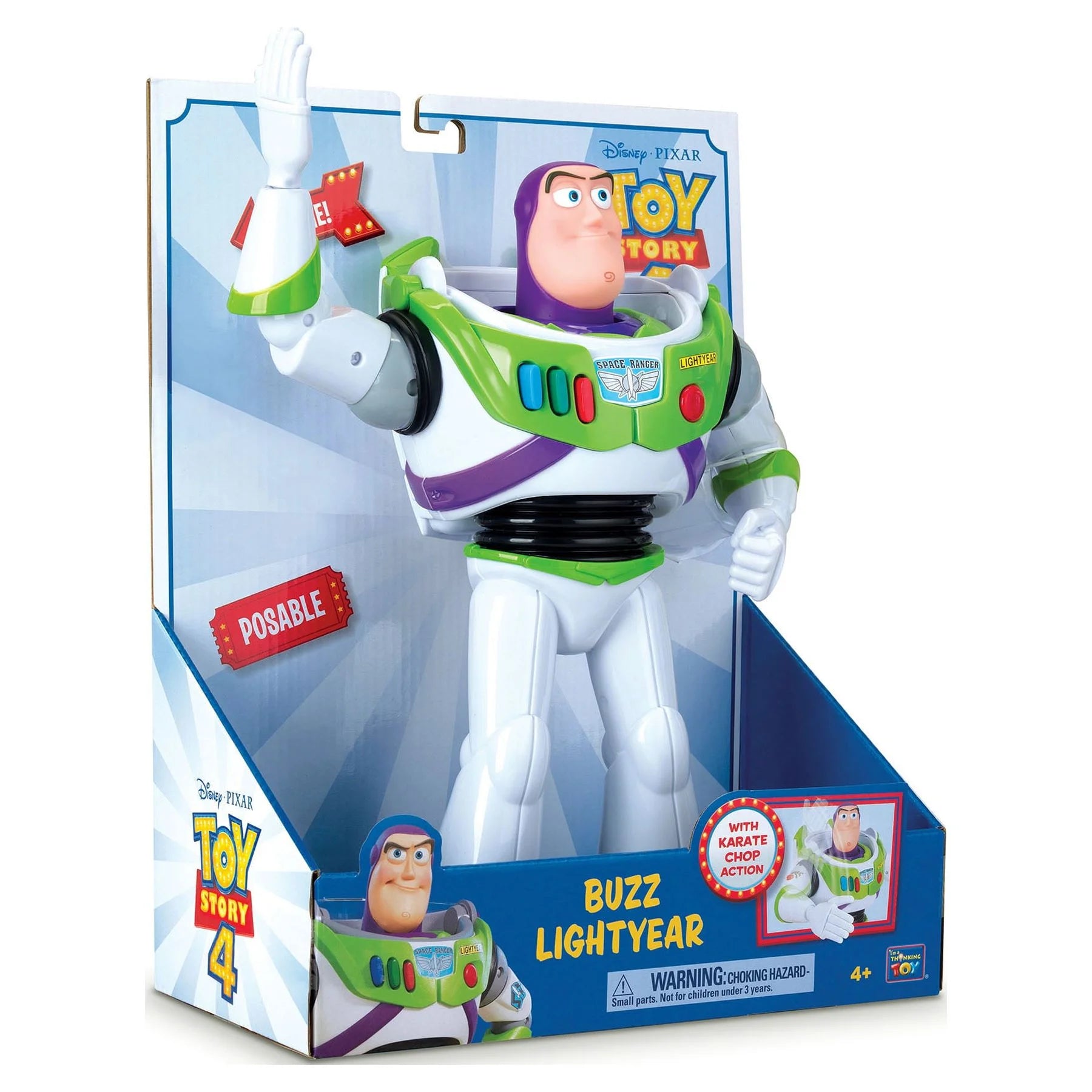 Toy Story 4 Buzz Lightyear Karate Chop Action Fashions for Home