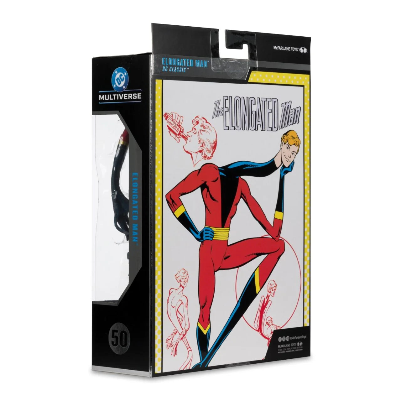 Elongated Man (DC Multiverse: DC Classics) 7" Action Figure Collector Edition #50 - McFarlane Toys Fashions for Home
