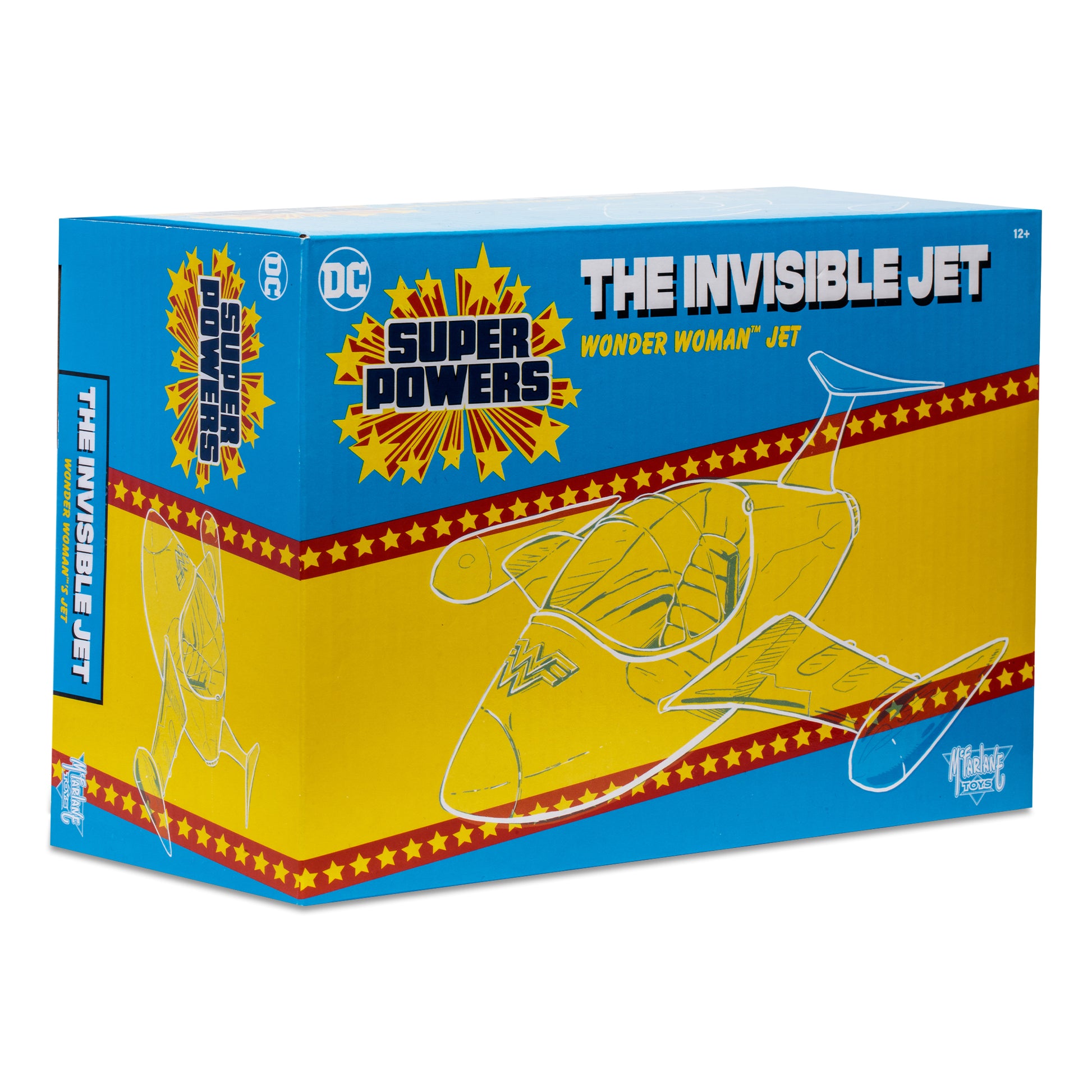 Dc Direct - Super Powers Vehicles - The Invisible Jet - Fashions for Home