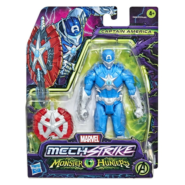 Marvel Avengers Mech Strike Monster Hunters Captain America