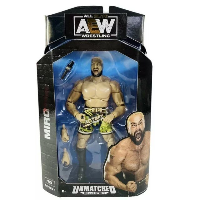 ALL ELITE WRESTLING - 1 Figure Pack 6  Unmatched Figure W1 - Miro Fashions for Home