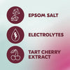 Degree Maximum Recovery Liquid Body Wash and Bath Soak Tart Cherry Extract, 16 oz