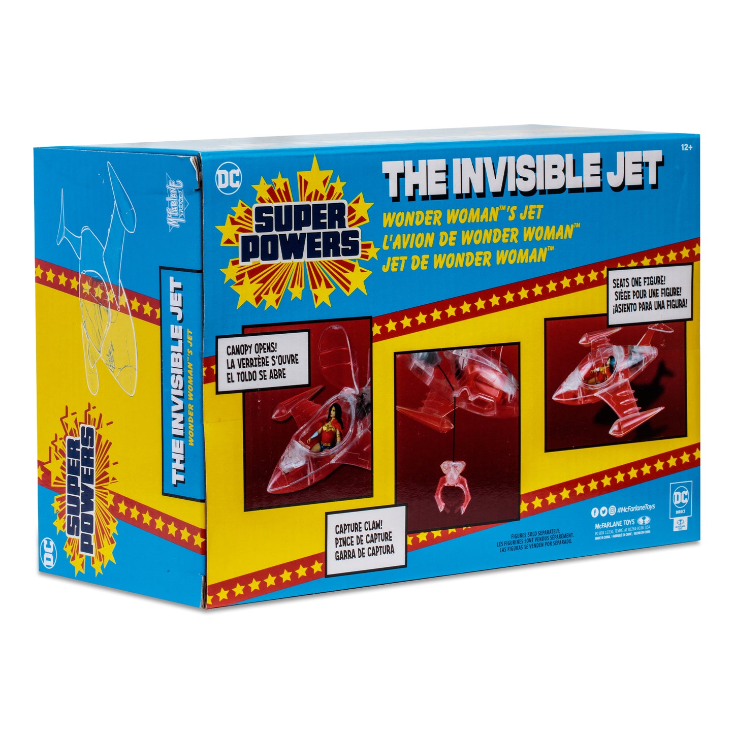 Dc Direct - Super Powers Vehicles - The Invisible Jet - Fashions for Home