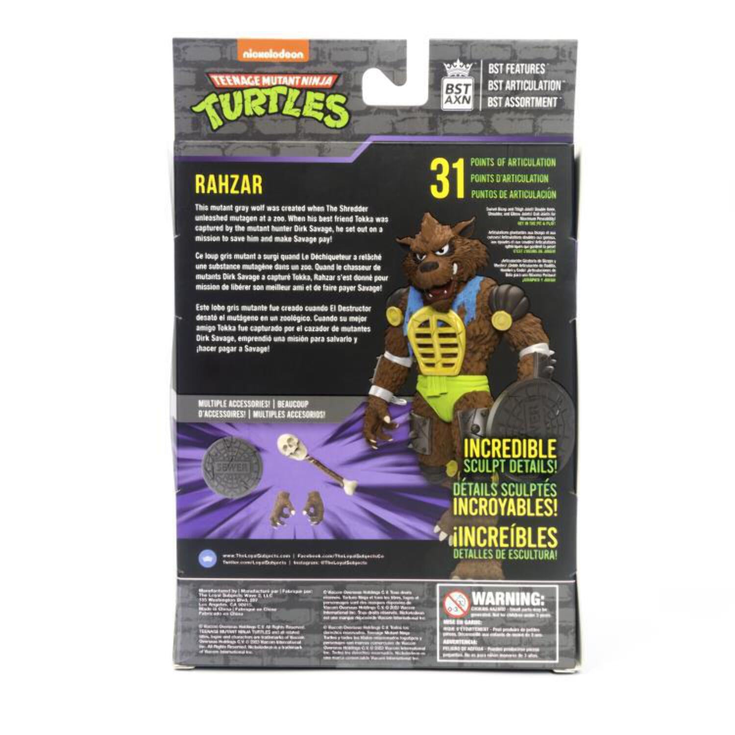 Teenage Mutant Ninja Turtles BST AXN Rahzar Fashions for Home