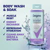 Degree Maximum Recovery Liquid Body Wash & Shower Gel Lavender Extract, 16 oz